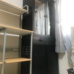 食器戸棚（黒）