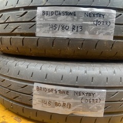 室内保管 145 80 R13 BRIDGESTONE NEXTRY 2本セットの画像