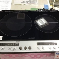 ●販売終了●2 口IHコンロ　アイリスオーヤマ　2020年製　中古品