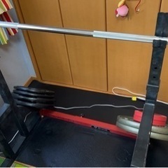 筋トレ ウェイトトレーニング ベンチ・スクワットラック、イヴァン...