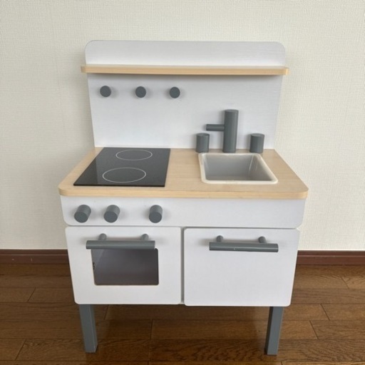 [幅55] クッキングトイ ままごとセット おもちゃ 知育玩具 木製  LOWYA