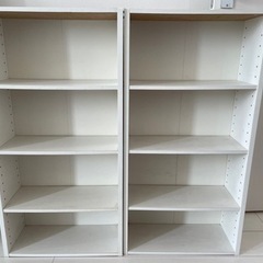 家具 収納家具 スリムカラーボックス2セット