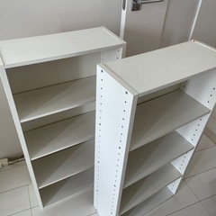 家具 収納家具 スリムカラーボックス2セットの画像