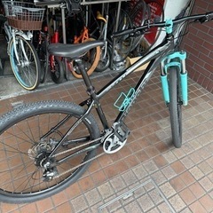 29インチ Bianchi KUMA 3×8speed 油圧ディスクブレーキ ブラック