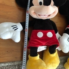 ミッキー＆ミニー　ぬいぐるみの画像