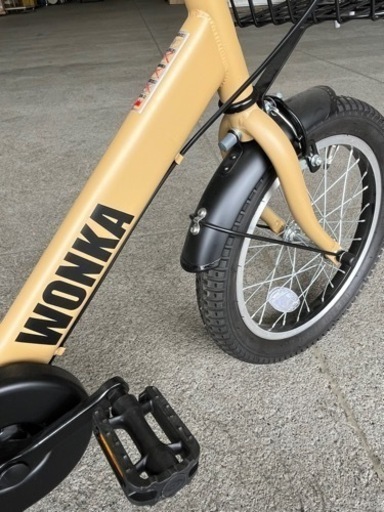 美品☆コストコ購入子供用自転車16インチ (キャメル) 拓北の