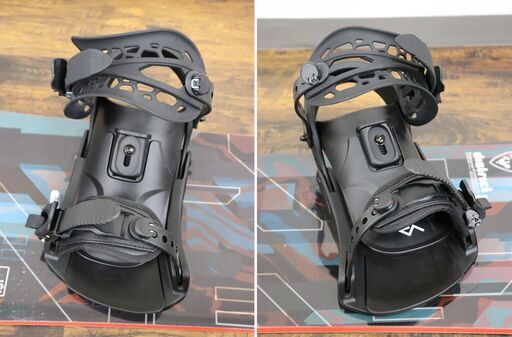 【ヤ取終了1/29】≪ZC077ジ≫Rossignol/ロシニョール スノーボード DISTRICT-BLACK 147cm ビンディ