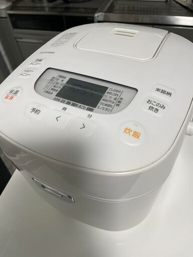 最終値下げ！厚釜炊飯器　アイリスオーヤマ　RCME50-W　2021年製