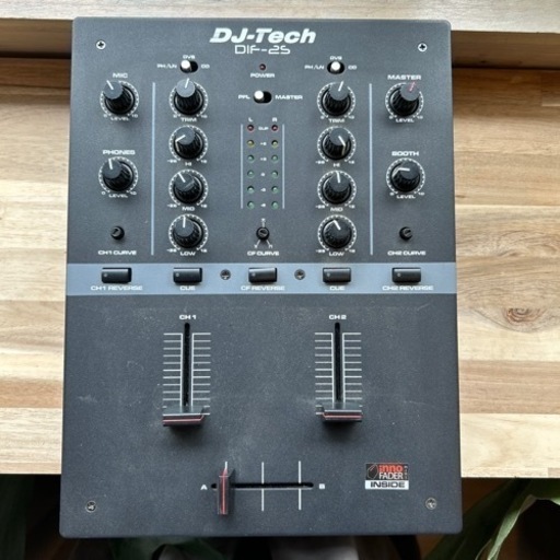 DJ-Tech DJミキサー スクラッチミキサー DIF-2S