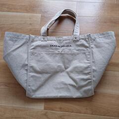 DEAN＆DELUCA　リネンマーケットトートバッグ Lサイズの画像