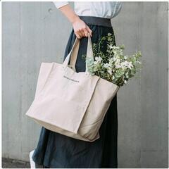 DEAN＆DELUCA　リネンマーケットトートバッグ Lサイズの画像