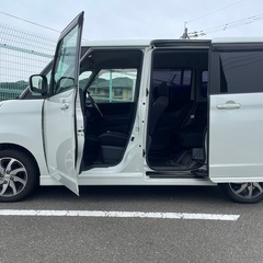 月々9千円〜分割払い可❗️ 車検2年付き！【名義変更代込み】大人気☆スズキ パレットSW☆HDDナビ☆走行中DVD見れます☆電動スライドドア☆ドラレコ☆スマートキー☆フルオートエアコン☆純正アルミ☆人気のパールホワイト☆そのまま乗って帰れます‼️の画像