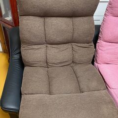 残りブラウンのみ！ニトリ　座椅子　ツナガル　ハイバックザイス　