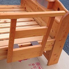 🔴山口市、ベッド手すり￥1100🔴高級パイン木材