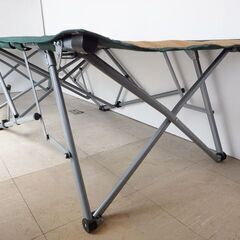 新札幌 CAPTAIN STAG 【美品】ワンステップ フォールディングベッド  屋外レジャーベッド/No,2610の画像