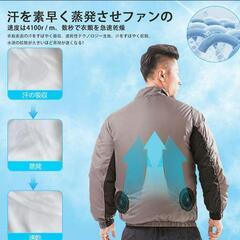 空調服L-2L 値下げ不可の画像