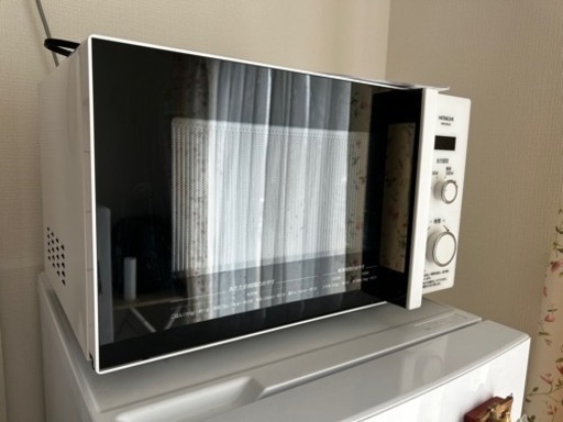 日立電子レンジHMR-BK220-Z5 (50HZ専用)(説明書付き)