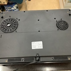 アイリスオーヤマ 2口 IHクッキングヒーター ブラック IHK-W13-B リサイクルショップ宮崎屋　佐土原店　25.6.14Fの画像