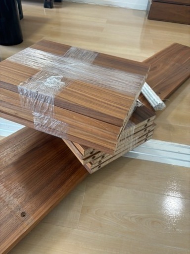 無印良品　スタッキングシェルフ2列5段　ウォルナット