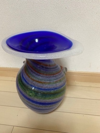 琉球ガラス　花瓶
