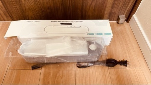 家庭用自動真空食品シーラー　未使用品