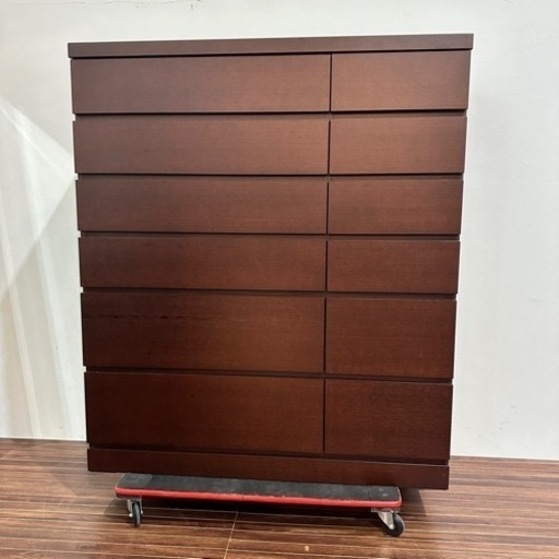 ウォールナット 洋服チェスト 洋服ダンス　IDC大塚家具 ウォールナット 洋服チェスト 洋服ダンス IDC大塚家具 - メルカリ