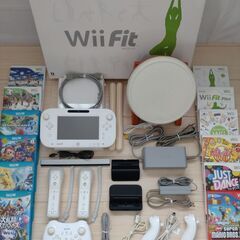 Nintendo WiiU　32GB （シロ）　Wii Fit　...