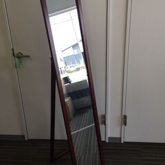 ○全身鏡 全長150㎝幅30㎝ 姿見 鏡 壁掛け鏡 壁掛けミラー...