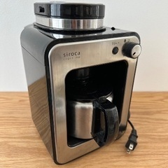 シロカ　コーヒーメーカーの画像