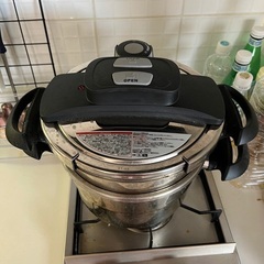 2段圧力鍋(IH、ガスコンロ対応)