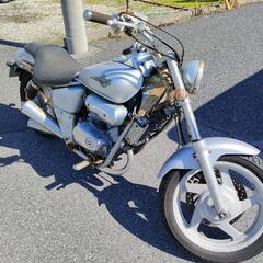 HONDA MAGNA250 実働、セル始動、エンジン好調、書類ありの画像