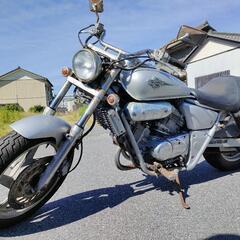 HONDA MAGNA250 実働、セル始動、エンジン好調、書類ありの画像
