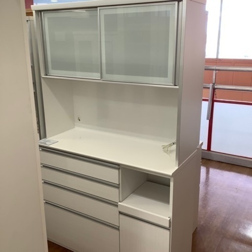古賀家具 2枚扉レンジボード【トレファク 川越店】