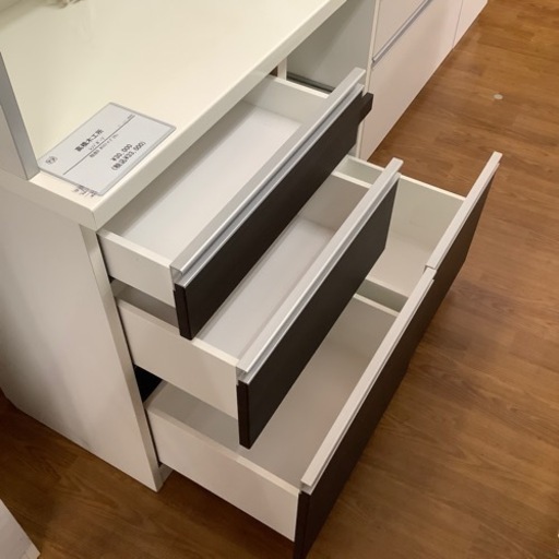 高橋木工所 2枚扉レンジボード フレスコ90H【トレファク 川越店】