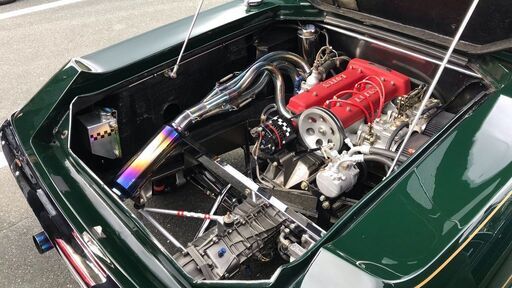 ロータスヨーロッパ　　ＨＡＰＰＹ製　オリジナル　チタン マフラー