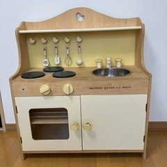 一旦締め切ります。子供キッチン