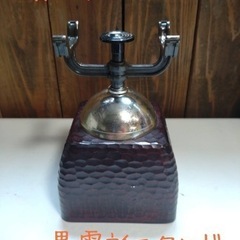 ☆昭和レトロ☆黒電話スタンド