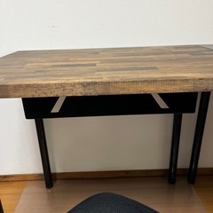 ワークデスク 椅子付き　の画像