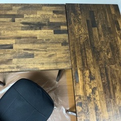 ワークデスク 椅子付き　の画像