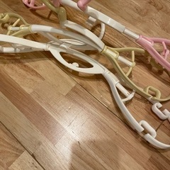 【受け渡し済】両端回転、伸縮ハンガー