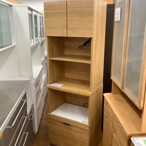 ニトリ 2枚扉レンジボード ETONA エトナ【トレファク 川越店】