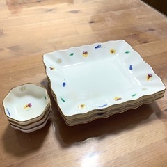たち吉 Adam＆Eveのお皿セット  