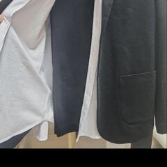 ジュニアスーツ上下　カッターシャツ付き160cmの画像