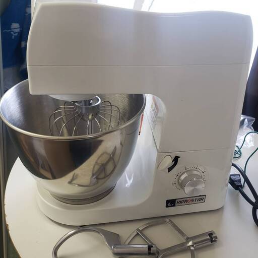 卓上ミキサー KIPROSTAR PRO-MX7 ホワイト 大容量7L 【中古品】