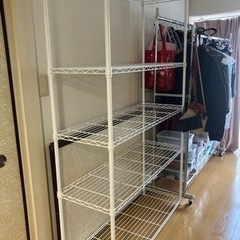 (お引き渡し予定)スチールラック　カスタム　【ニトリ】