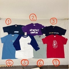 奥田民生 Tシャツ7枚セット Jr.Lサイズ相当