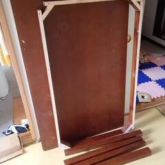 【お渡し予定者決定】【難あり】ダイニングテーブルの画像