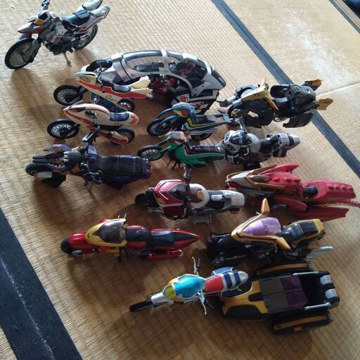 仮面ライダーバイク色々（DXサイドバッシャー等）