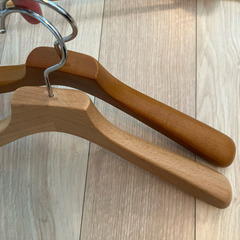高級ハンガー4種　1本10円　コーベル木製ハンガー　マワハンガーの画像