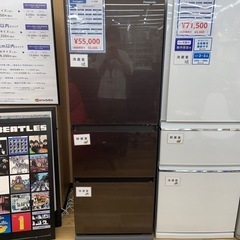 【ファミリー向け】Panasonic(パナソニック)3ドア冷蔵庫　NR-C342GC 335L 2021年製